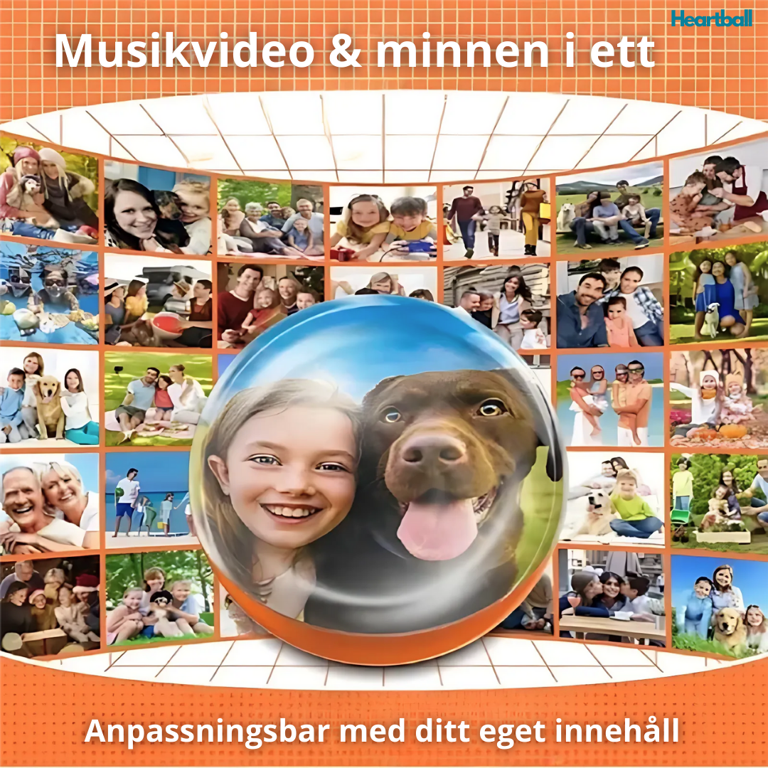 HeartBall™ – Fånga Minnen i En Unik Presentboll
